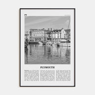 Plymouth Travel B&W Poster