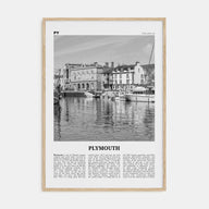 Plymouth Travel B&W Poster