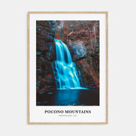 Pocono Mountains Portrait Color No 1 Poster