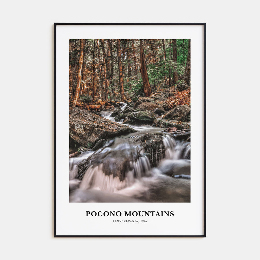 Pocono Mountains Portrait Color No 2 Poster