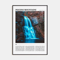 Pocono Mountains Travel Color No 1 Poster