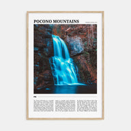 Pocono Mountains Travel Color No 1 Poster