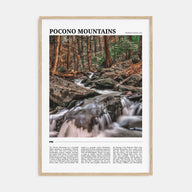 Pocono Mountains Travel Color No 2 Poster