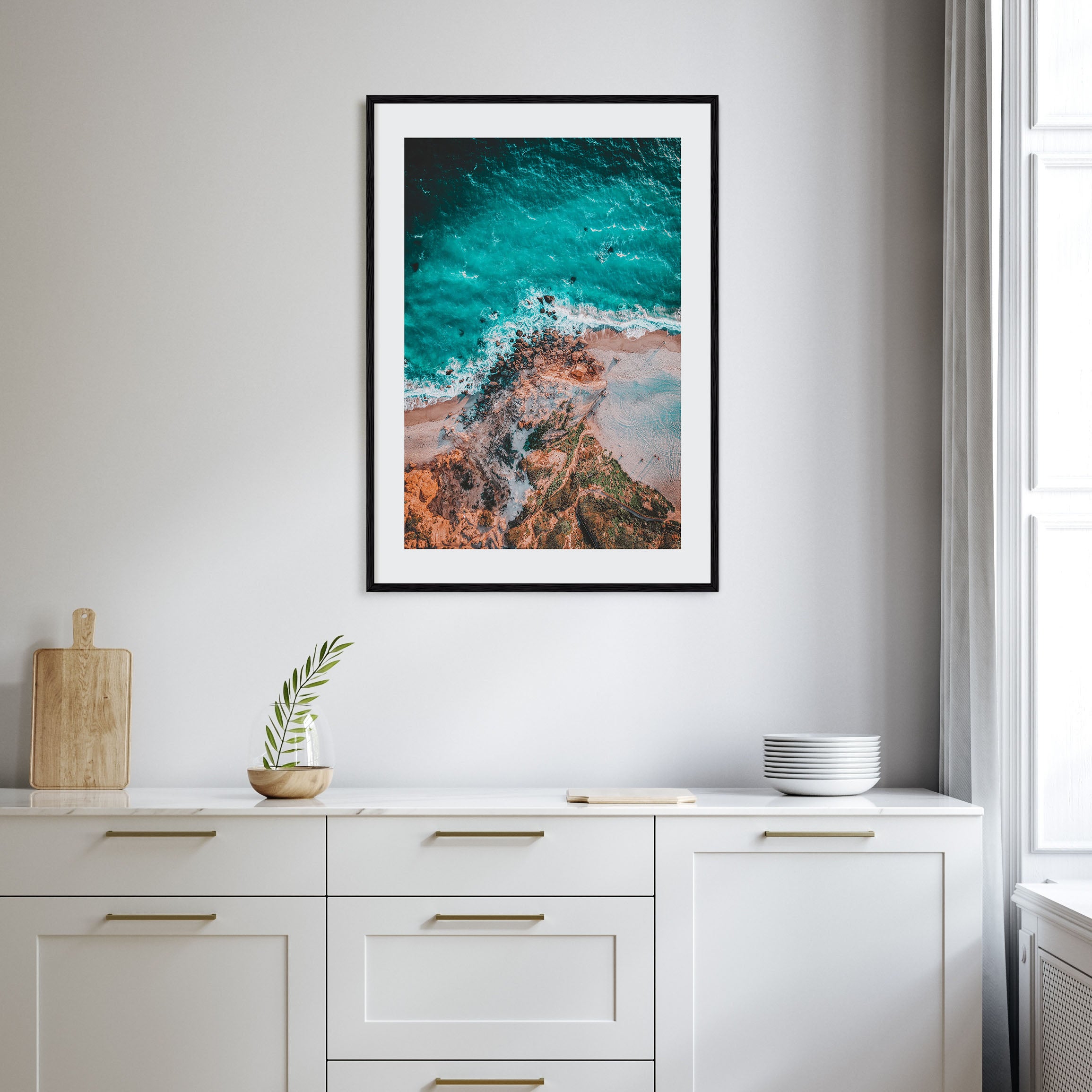 Point Dume Photo Color Poster