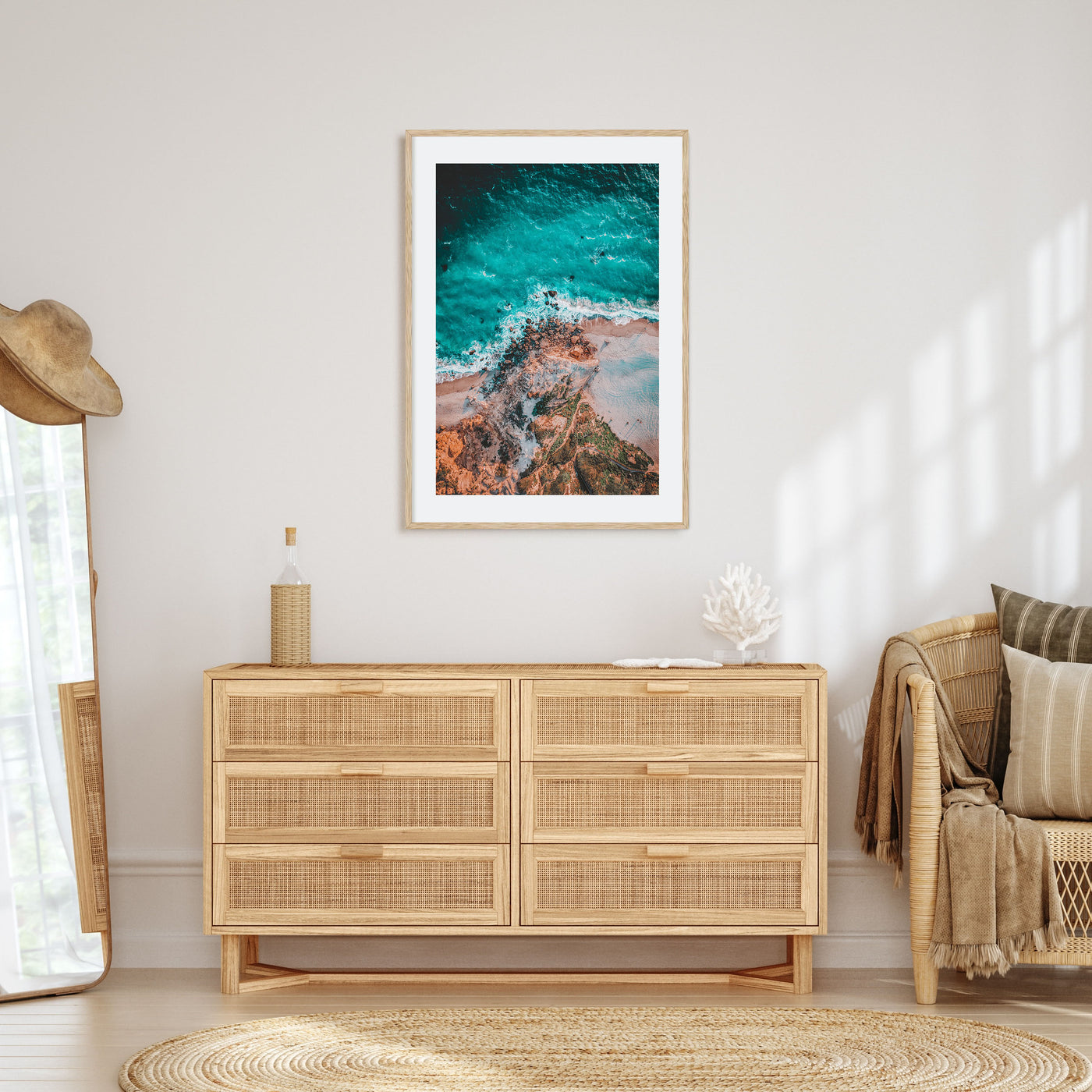 Point Dume Photo Color Poster
