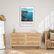 Point Lobos Travel Color Poster