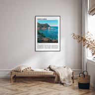 Point Lobos Travel Color Poster