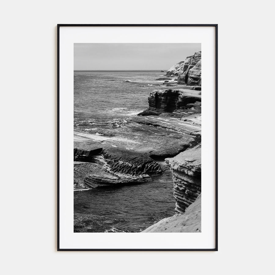 Point Loma Photo B&W Poster