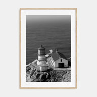 Point Reyes Photo B&W Poster