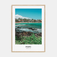 Poipu Portrait Color Poster