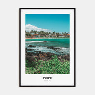 Poipu Portrait Color Poster