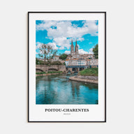 Poitou-Charentes Portrait Color Poster