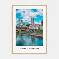 Poitou-Charentes Portrait Color Poster