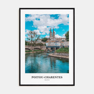 Poitou-Charentes Portrait Color Poster