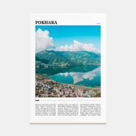 Pokhara Travel Color Poster