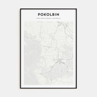 Pokolbin Map Portrait Poster