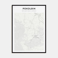 Pokolbin Map Portrait Poster