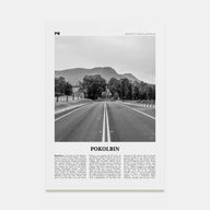 Pokolbin Travel B&W Poster