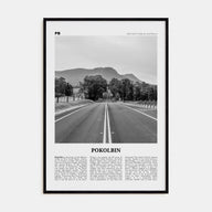 Pokolbin Travel B&W Poster