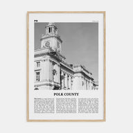 Polk County Travel B&W Poster