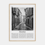 Pollença Travel B&W Poster