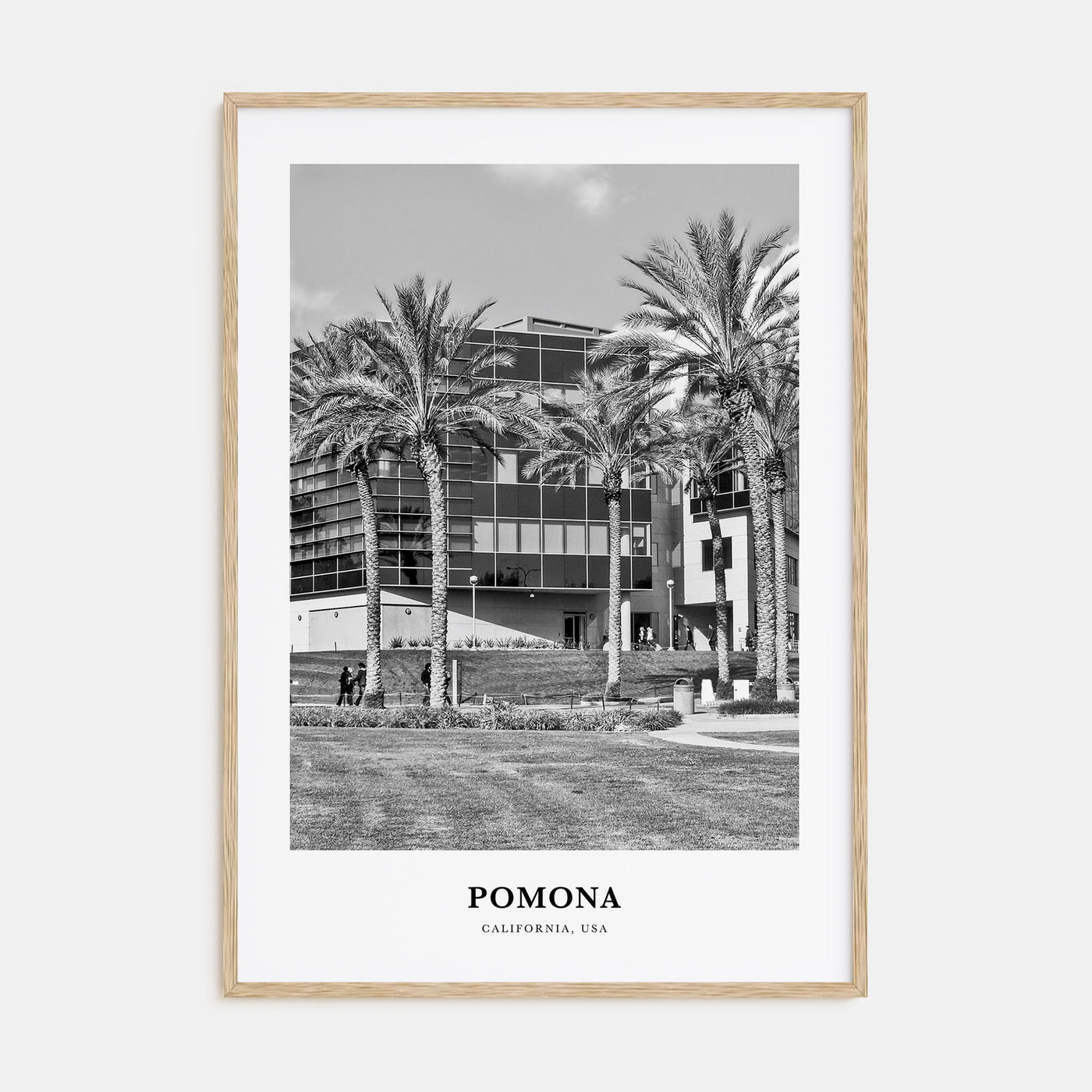 Pomona Portrait B&W Poster