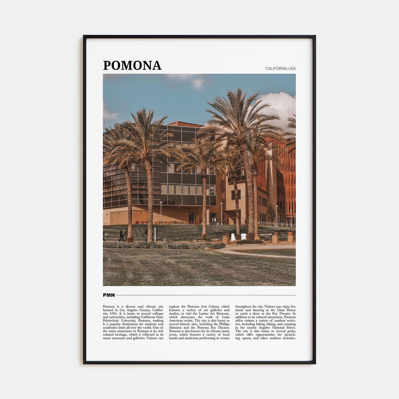 Pomona Travel Color Poster