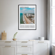 Pompano Beach Travel Color Poster