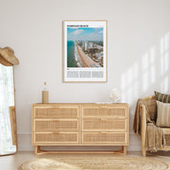 Pompano Beach Travel Color Poster