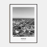 Ponce Portrait B&W Poster