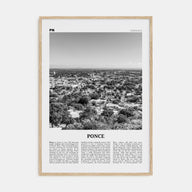 Ponce Travel B&W Poster