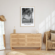 Port-au-Prince Portrait B&W Poster