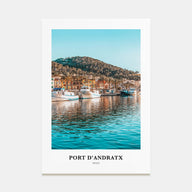 Port d'Andratx Portrait Color Poster