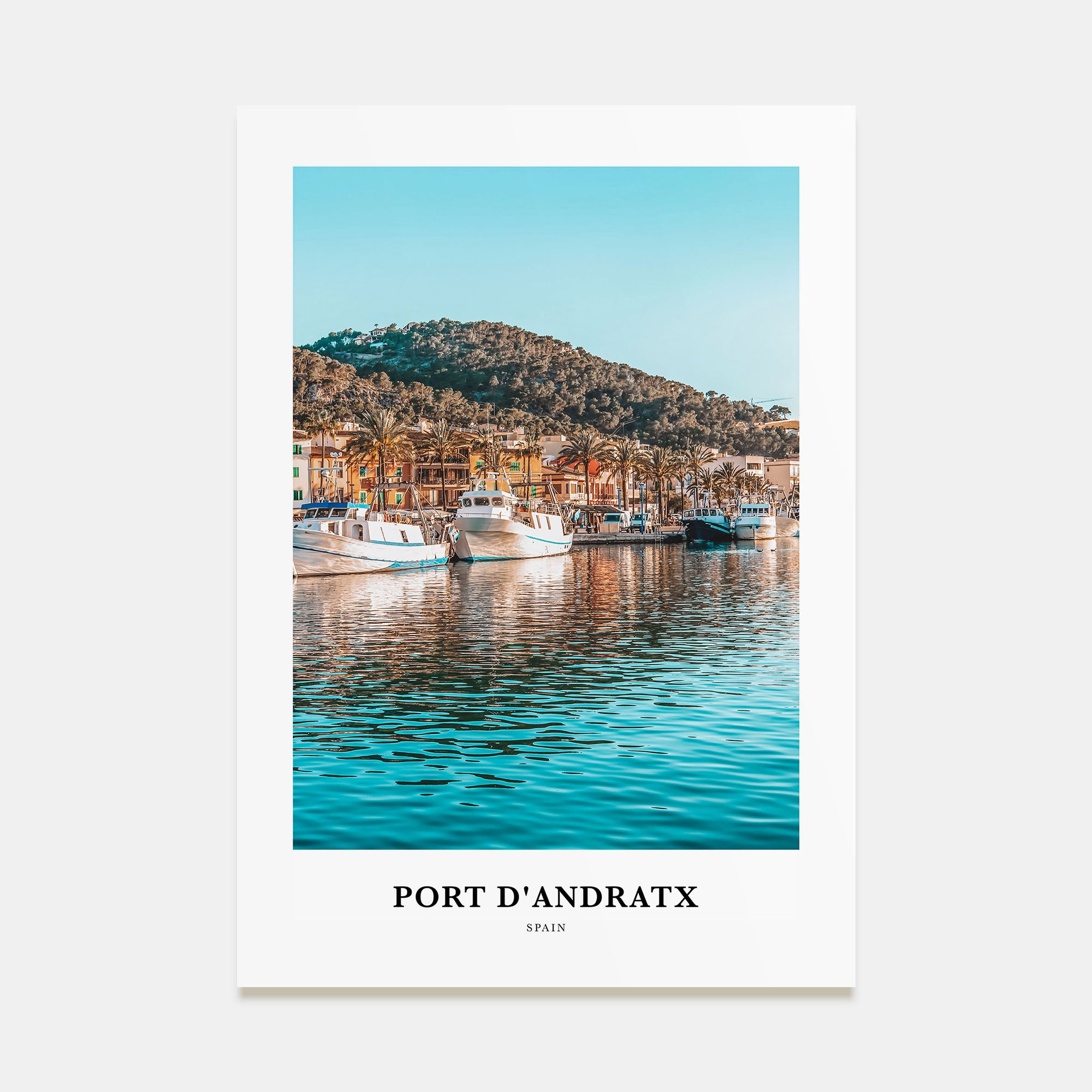 Port d'Andratx Portrait Color Poster