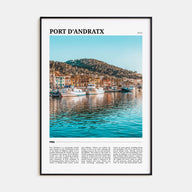Port d'Andratx Travel Color Poster