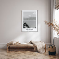 Port Douglas Portrait B&W Poster