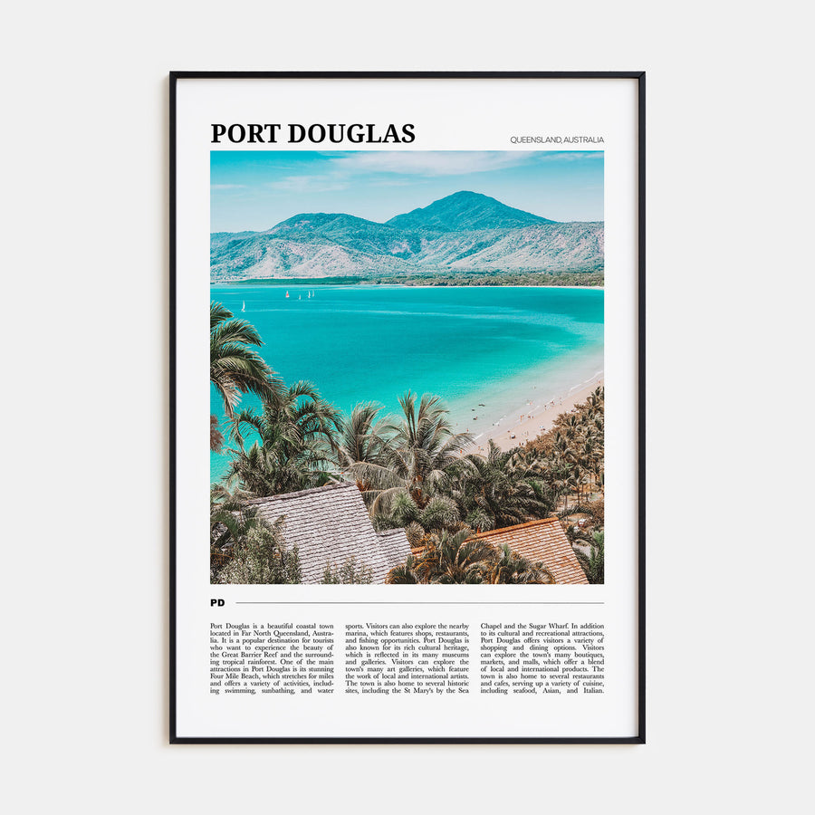 Port Douglas Travel Color Poster