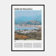 Port of Pollenca Travel Color Poster