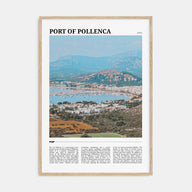 Port of Pollenca Travel Color Poster