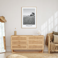 Port St. Lucie Portrait B&W Poster