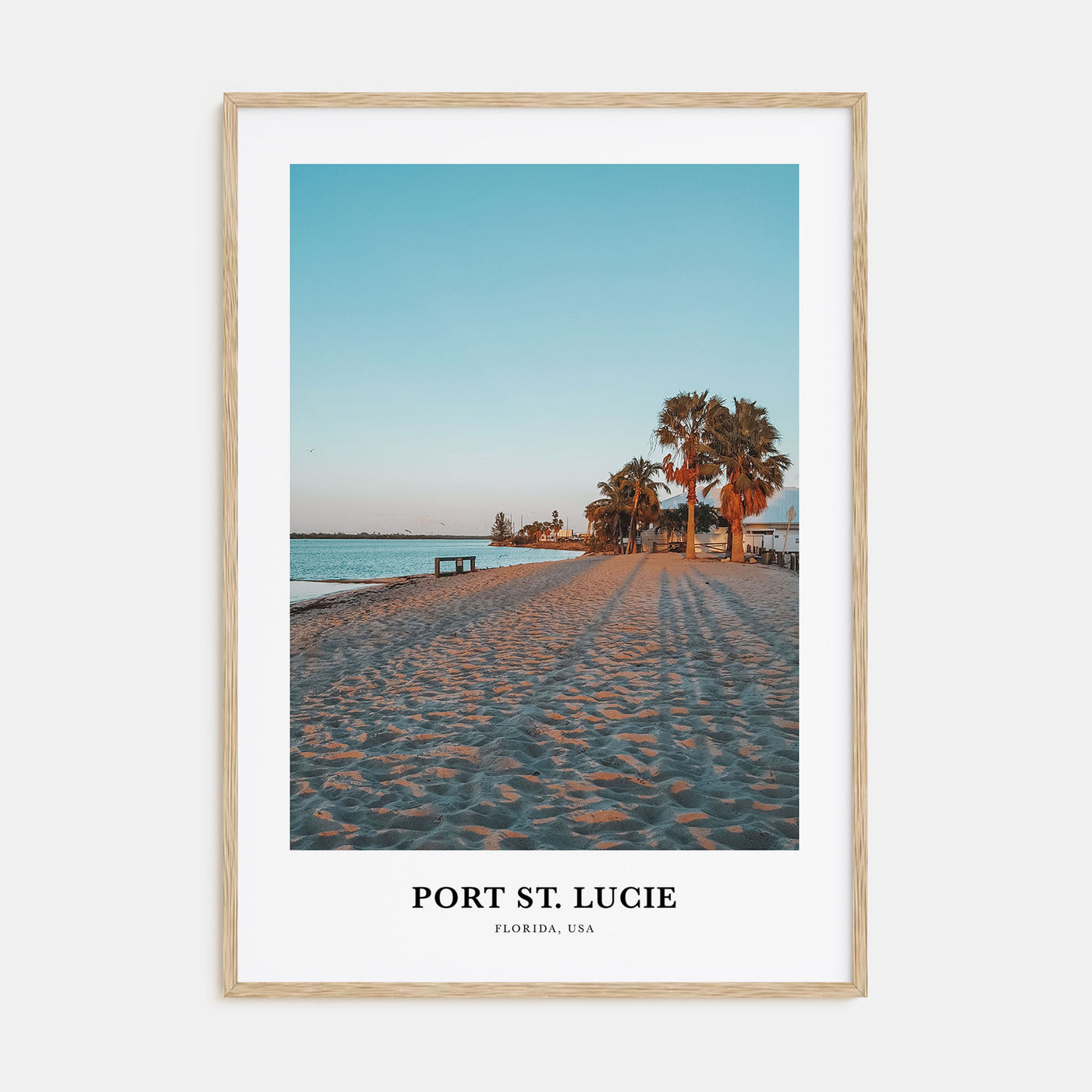Port St. Lucie Portrait Color Poster
