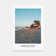 Port St. Lucie Portrait Color Poster