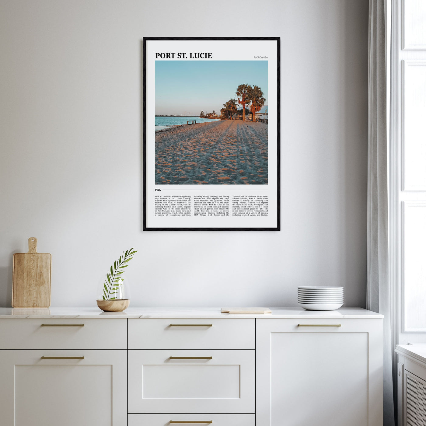 Port St. Lucie Travel Color Poster