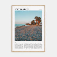 Port St. Lucie Travel Color Poster
