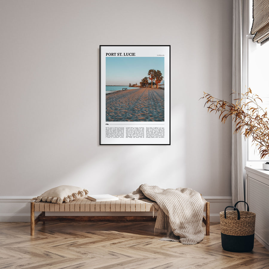 Port St. Lucie Travel Color Poster