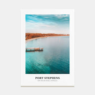 Port Stephens Portrait Color Poster