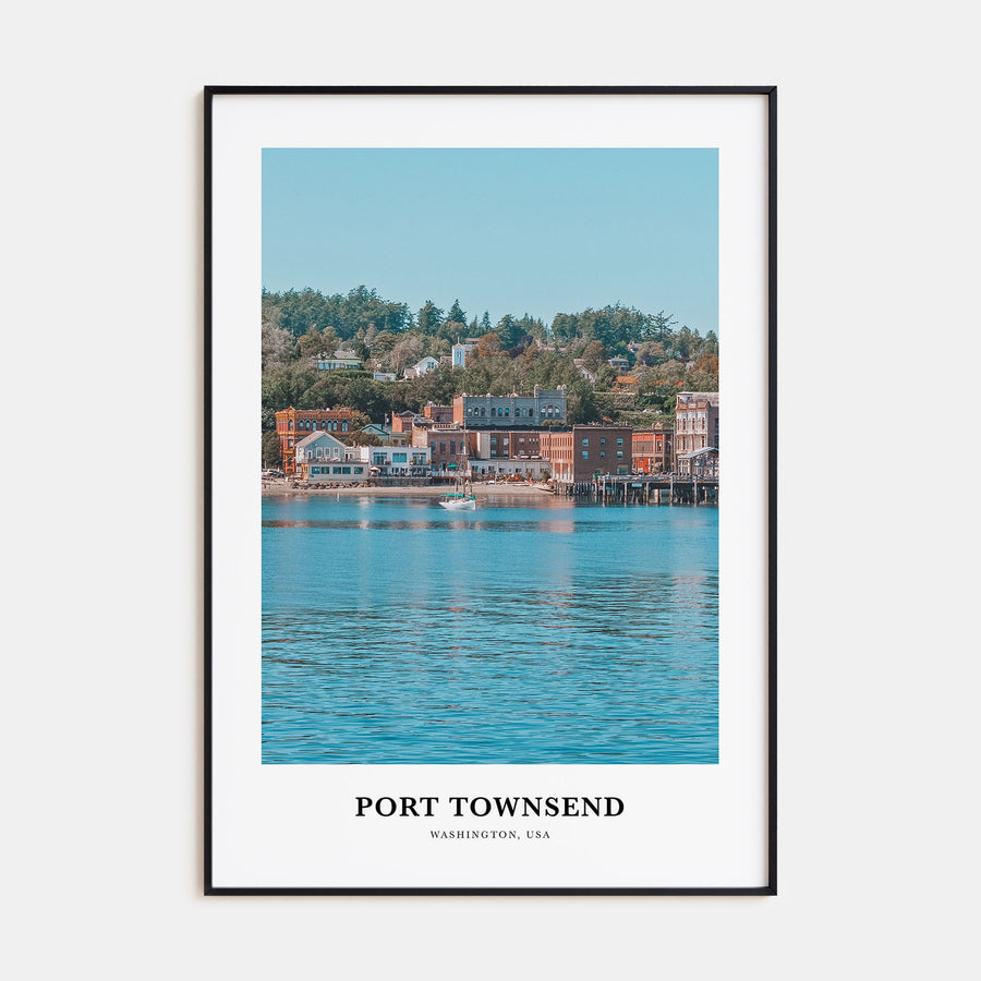Port Townsend Portrait Color Poster