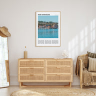 Port Townsend Travel Color Poster