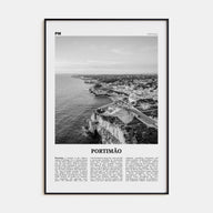 Portimão Travel B&W Poster