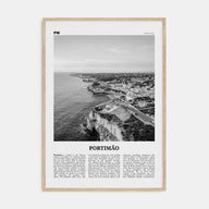 Portimão Travel B&W Poster